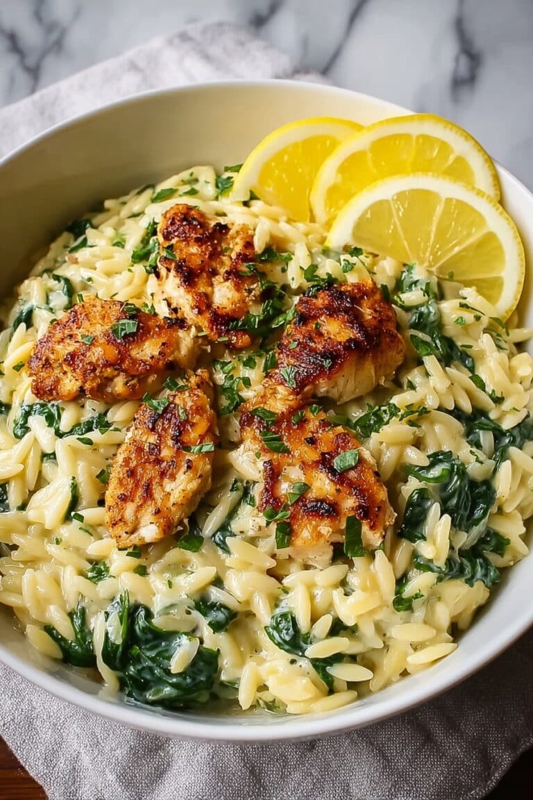 Lemon Chicken and Orzo Recipe