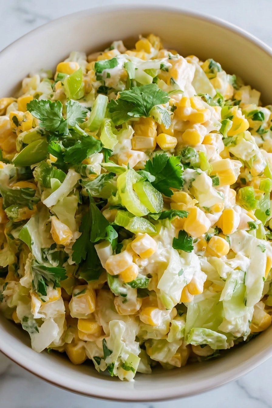 Jalapeno Corn Coleslaw Recipe